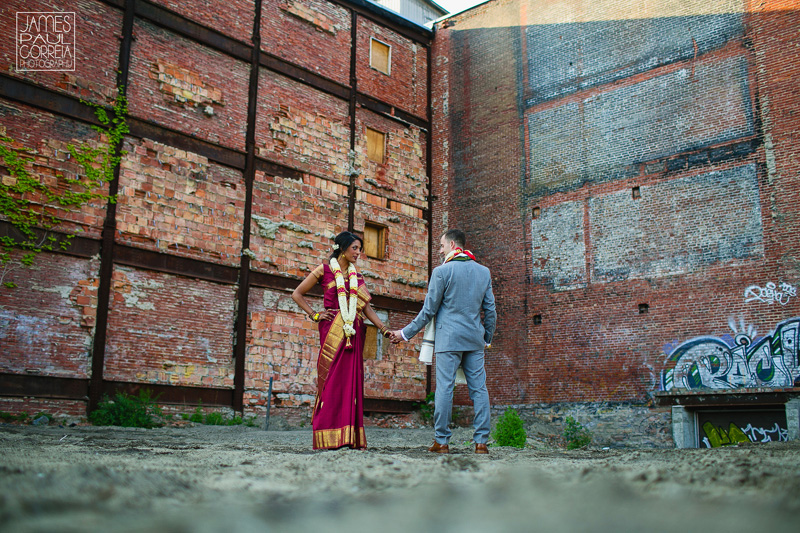 bride and groom portraits