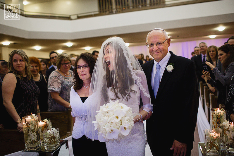 Beth Emeth bride precession photographer