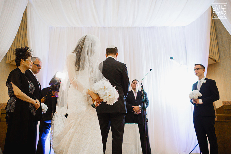 Beth Emeth wedding ceremony photographer