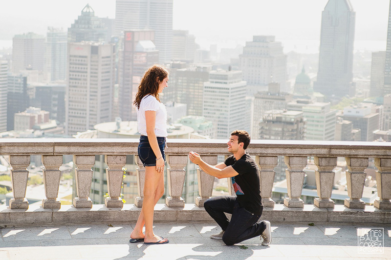 Mount royal montreal surprise proposal