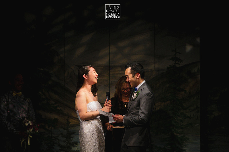 cornerstone theatre wedding ceremony photographer