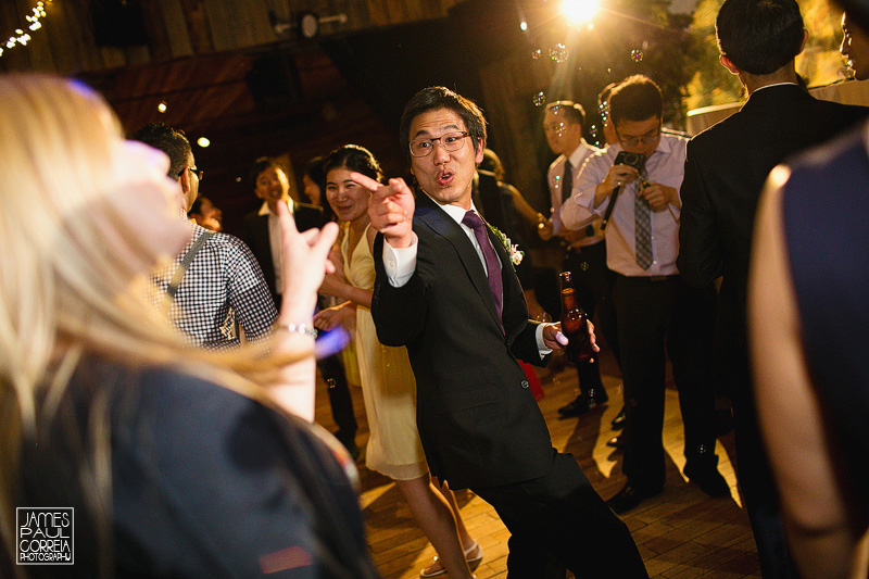 canmore wedding reception dancing photographer