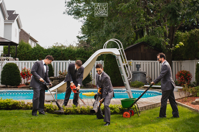 montreal groomsmen photography