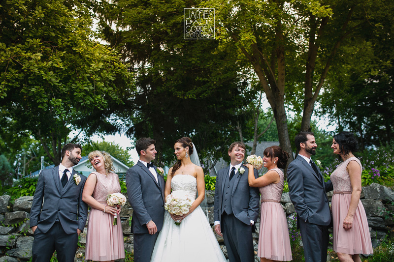 coteau du lac wedding photographer bridal party