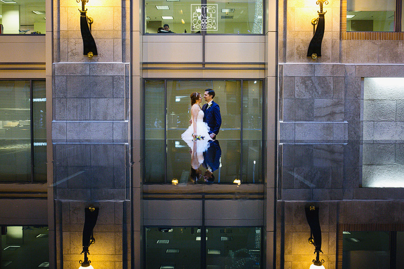 montreal reflecting pool wedding