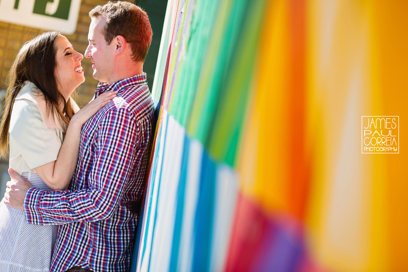 Jean talon market engagement session