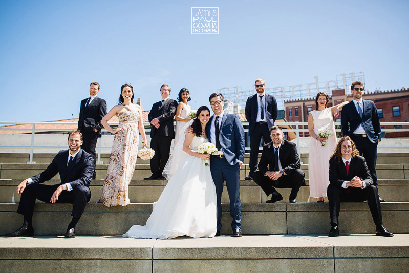 san francisco bridal party wedding photographer