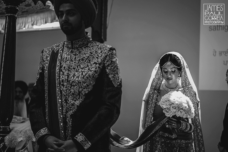 Gurudwara Sahib wedding photographer