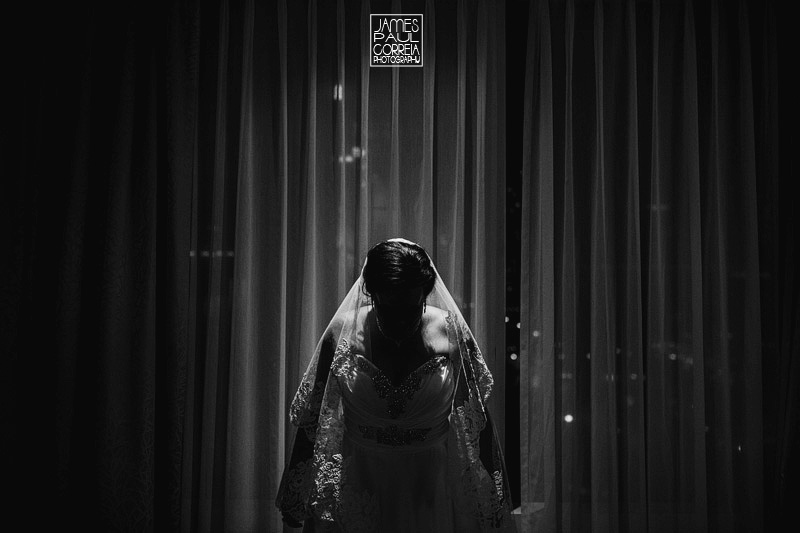 shangri la hotel bridal portrait