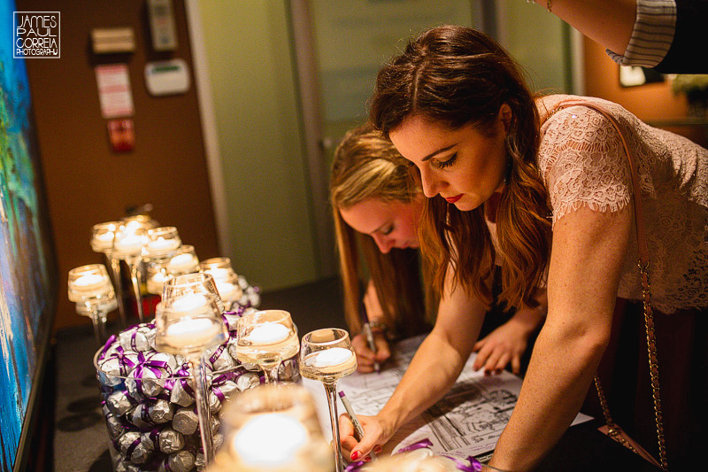 toronto wedding guestbook signing