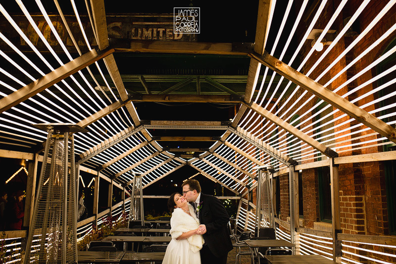 distillery district toronto wedding photography