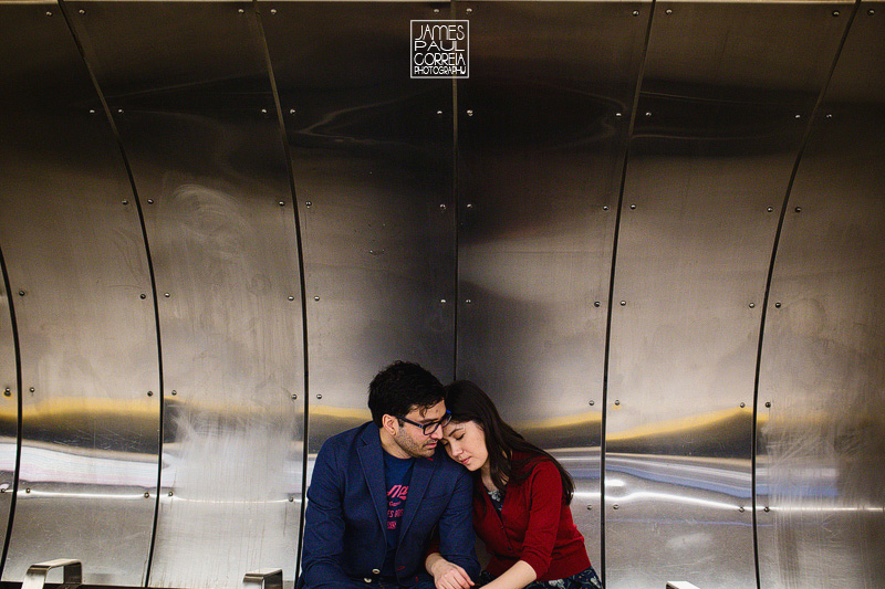 montreal metro engagement photographer