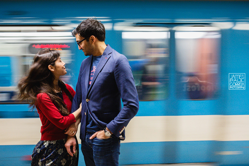 montreal metro engagement photographer