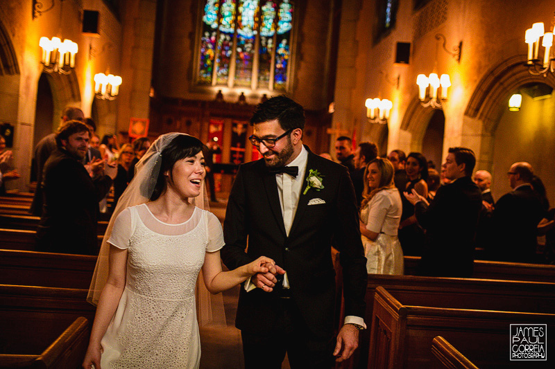 birks chapel montreal wedding cermeony