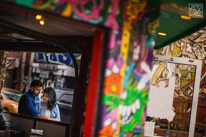 kensington market engagement photographer