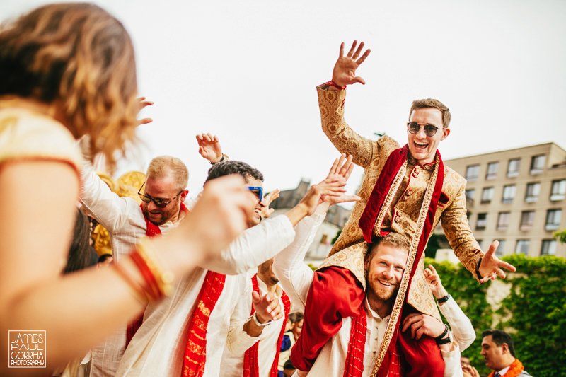 indian wedding groom entrance