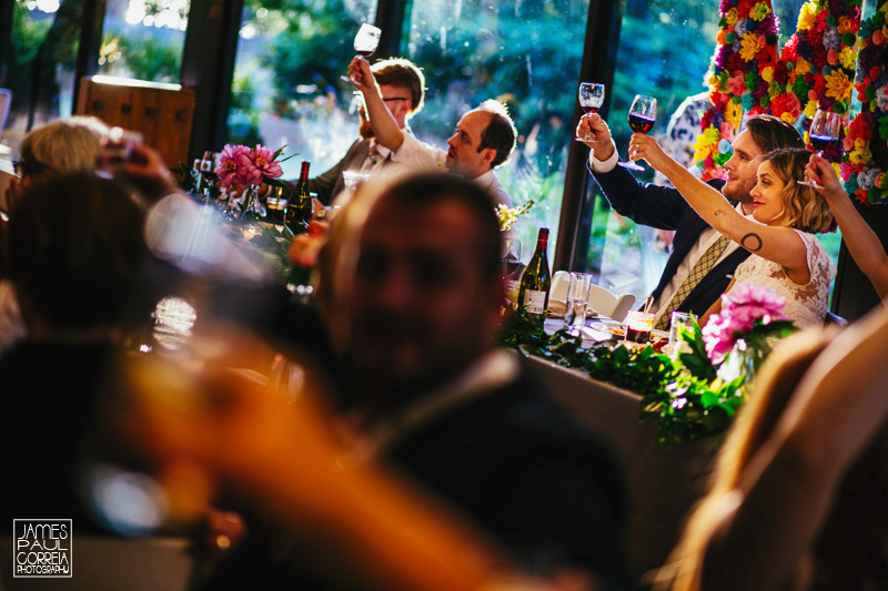 la toundra montreal wedding toast