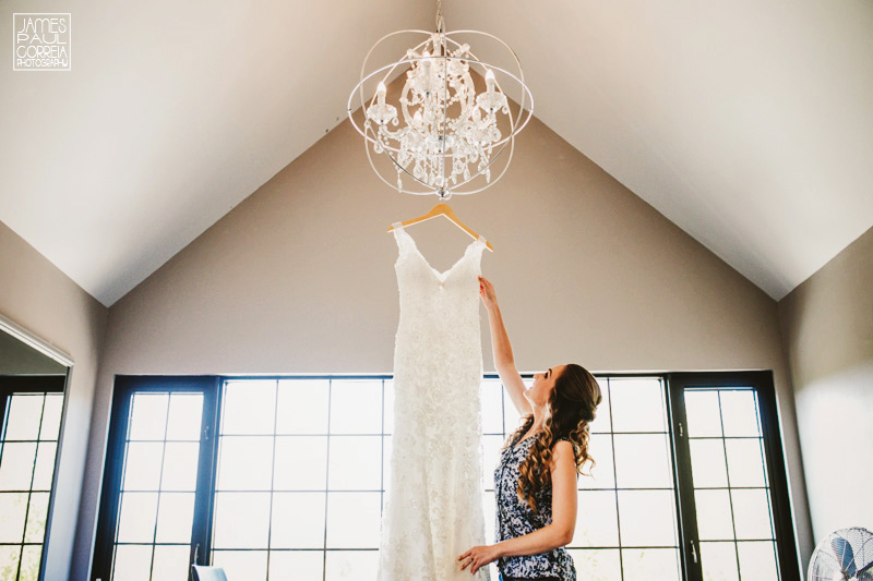 the manor bridal room