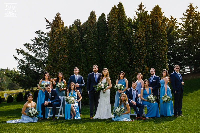 toronto wedding bridal party vanity fair