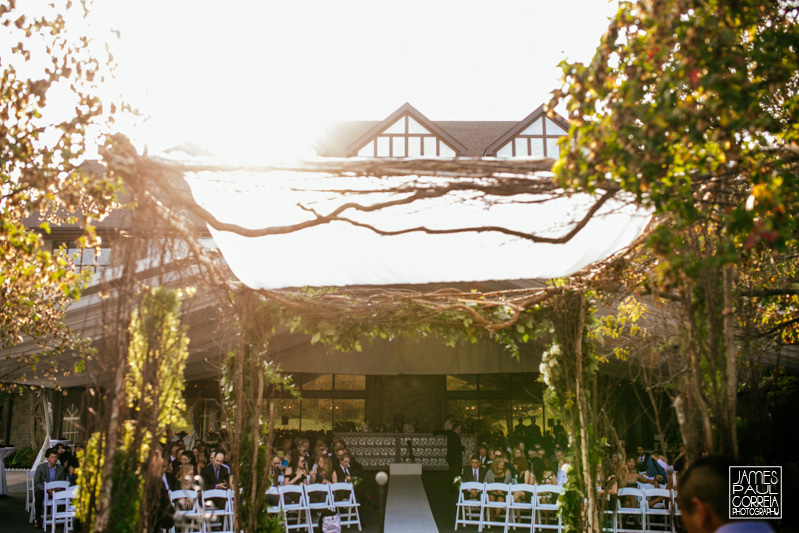 the manor kettlby wedding chuppah