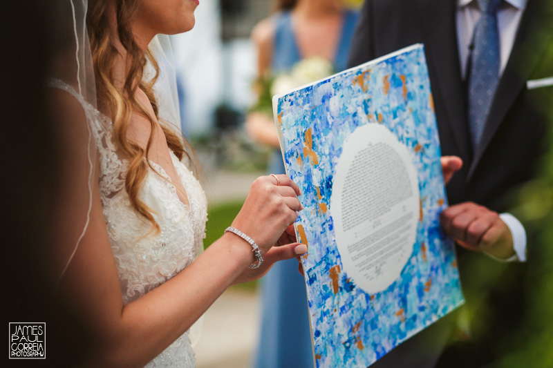 the manor kettlby wedding jewish ketubah