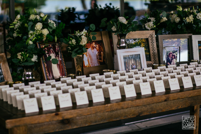 the manor table seating cards