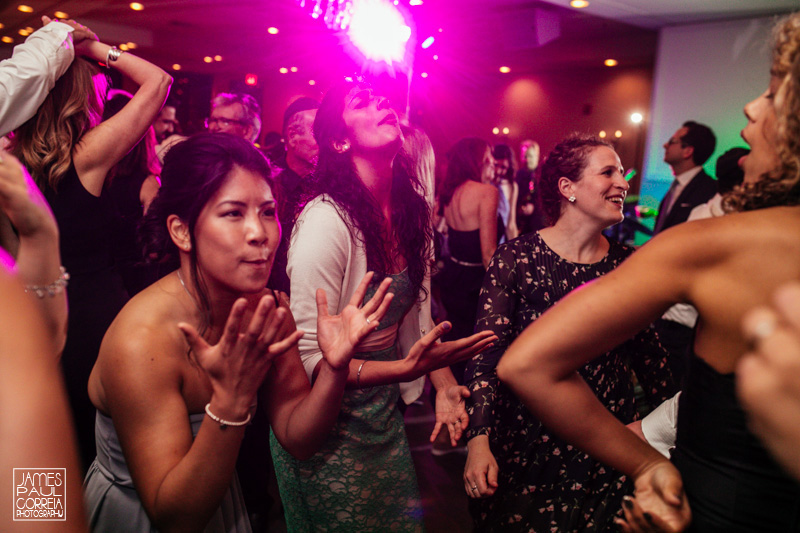 toronto wedding reception photographer dancing