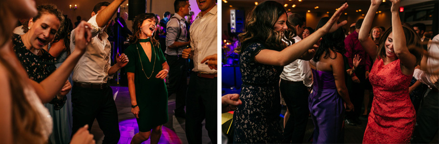 toronto wedding reception photographer dancing