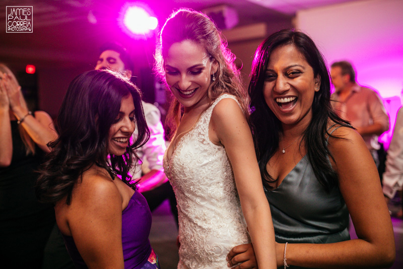 toronto wedding reception photographer dancing