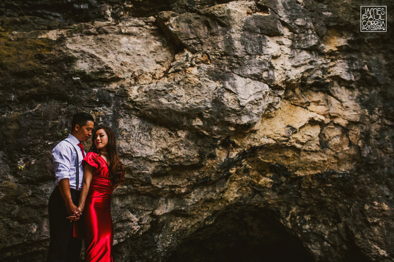 Bruce Peninsula Wedding Photographer Rockface