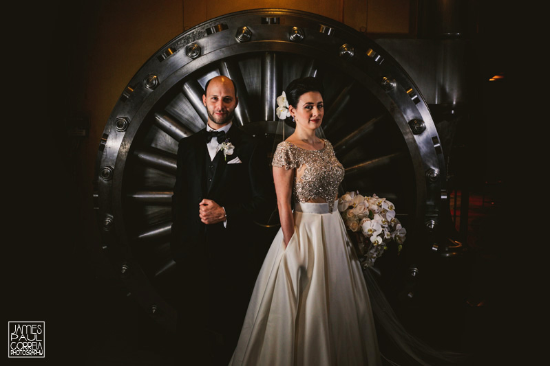 one king west bank wedding photographer