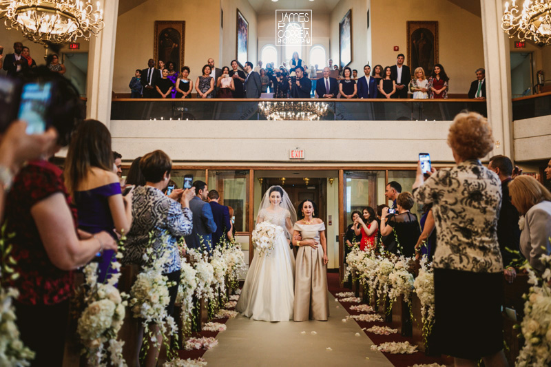 St Mary Armenian Apostolic Church bridal procession