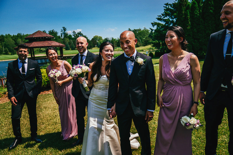 The Manor bridal party Photographer