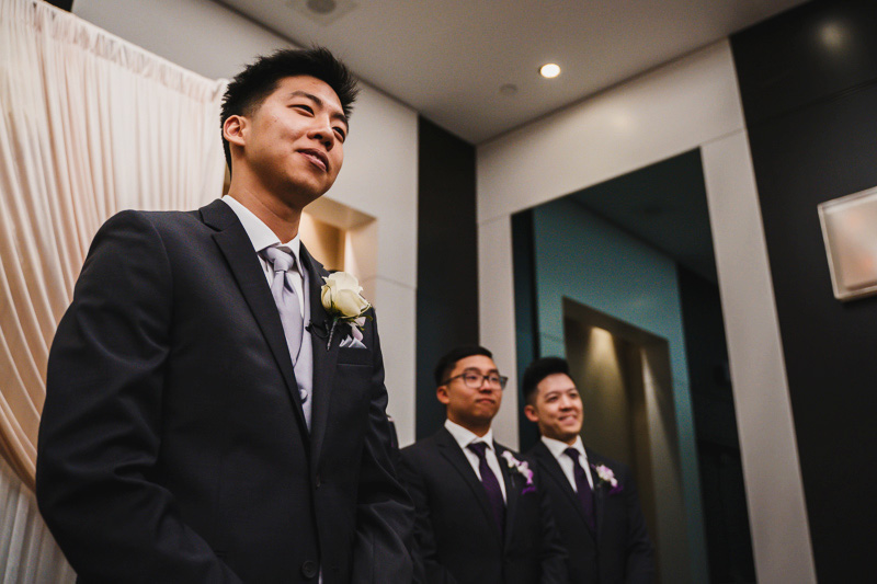 Hilton Suites Markham Toronto wedding ceremony photographer