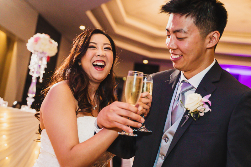 Hilton Markham Toronto Wedding toast