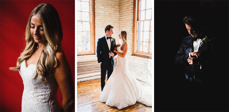 Toronto Storys Building Wedding Photographer