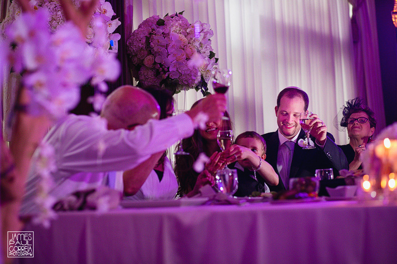 toronto wedding photographer toast