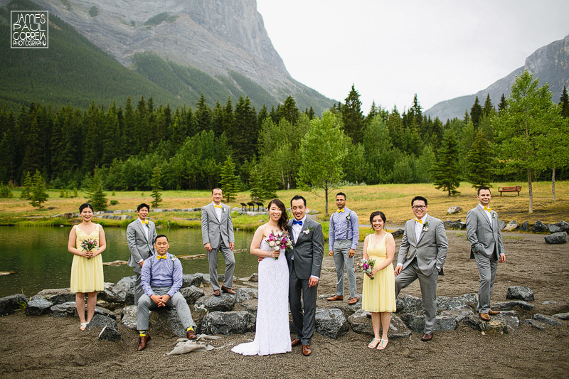 quarry lake wedding bridal party photographer
