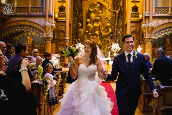 notre dame basilica wedding photographer