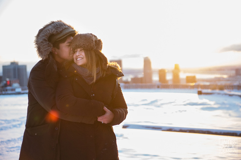 winter sunrise couples Photographer