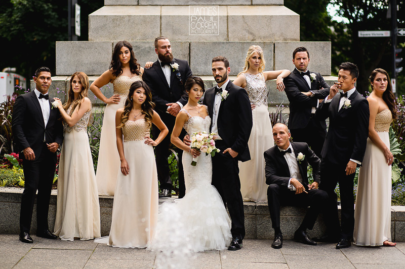 montreal bridal party photographer