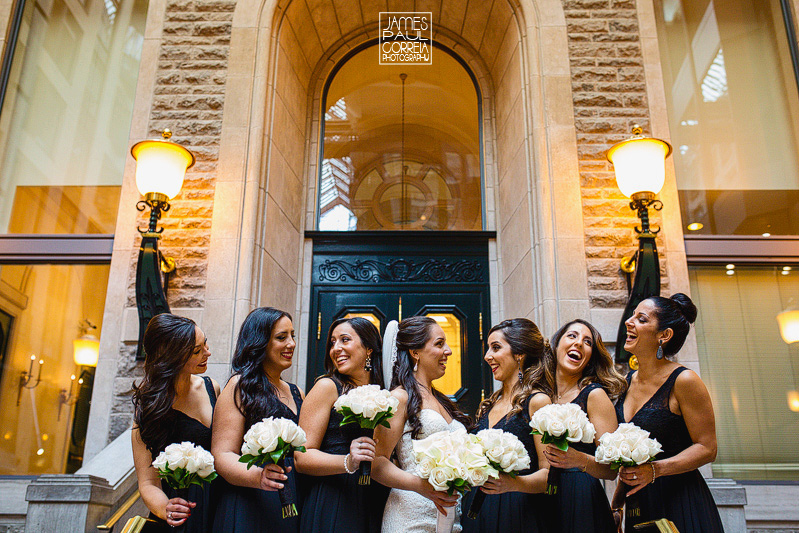 montreal bridal party photo inspiration