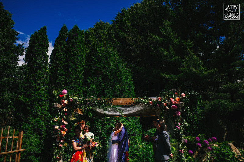 la toundra montreal outdoor wedding ceremony