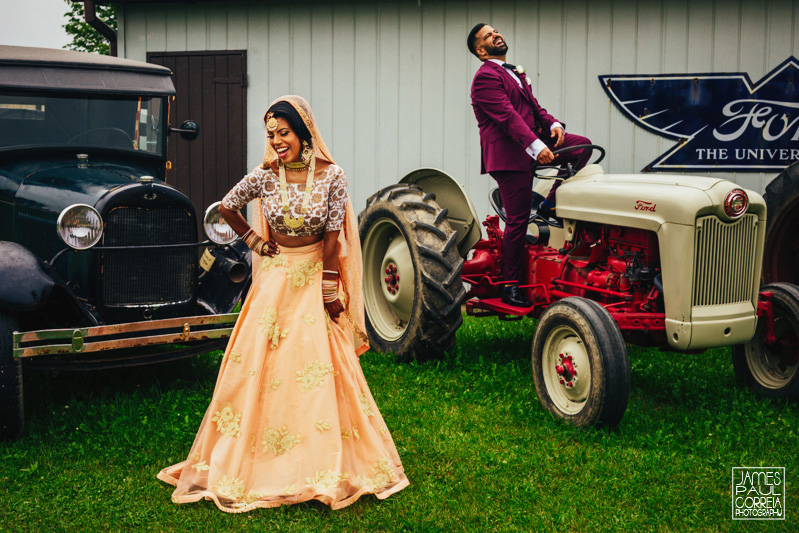 toronto wedding photographer goofy portraits