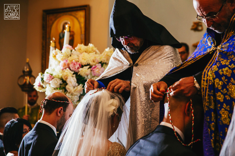 St Mary Armenian Apostolic Church wedding ceremony