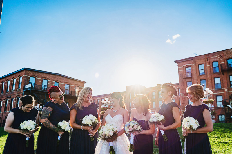 Montreal Bridal Party Photographer
